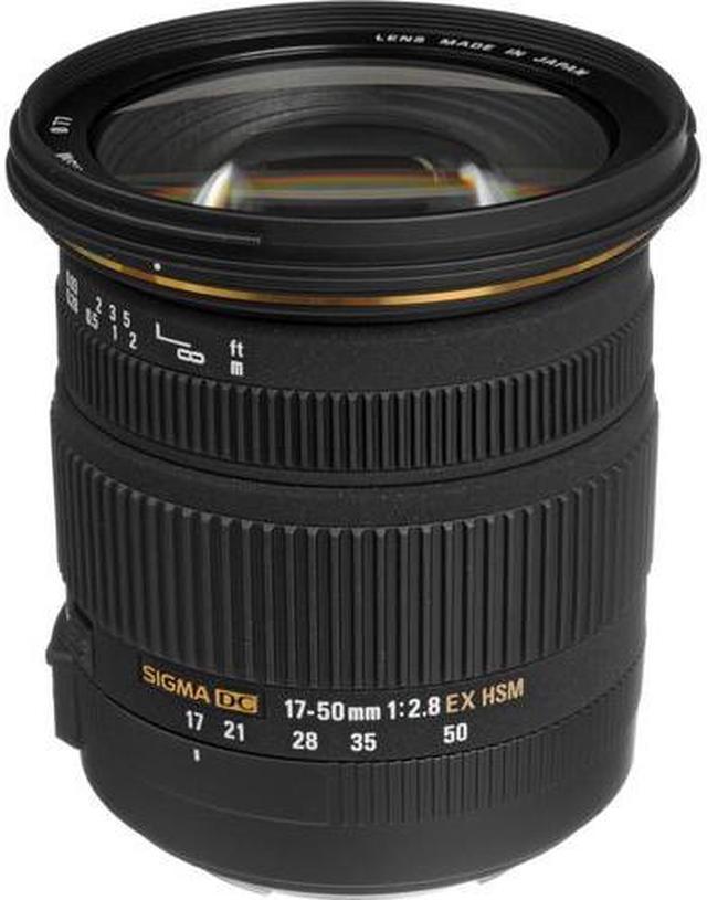 Sigma 17-50mm f/2.8 EX DC OS HSM Lens for Canon EF With