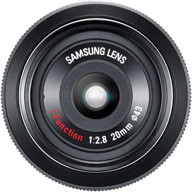 Alt view image 3 of 4 - SAMSUNG 20MM F.8 PANCAKE LENS F/ NX Black - Kit with 64GB Memory Card