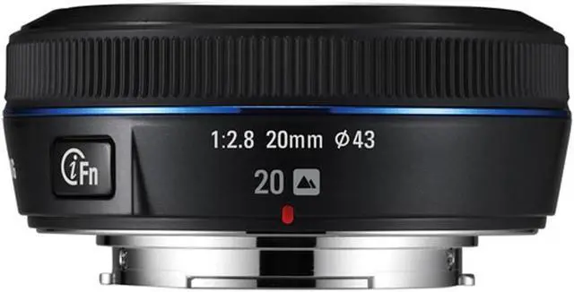 Alt view image 4 of 4 - SAMSUNG 20MM F.8 PANCAKE LENS F/ NX Black - Kit with 64GB Memory Card