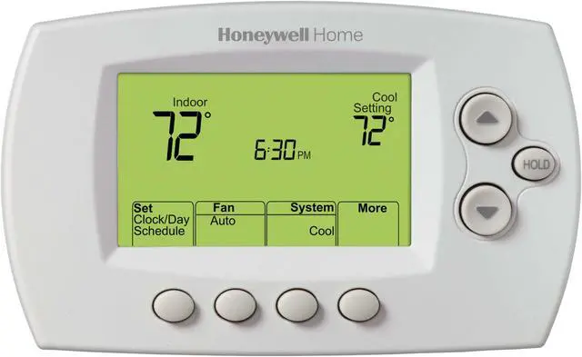 Alt view image 2 of 4 - 5-Pack Honeywell Wireless FocusPRO Programmable Thermostat (YTH6320R1001)