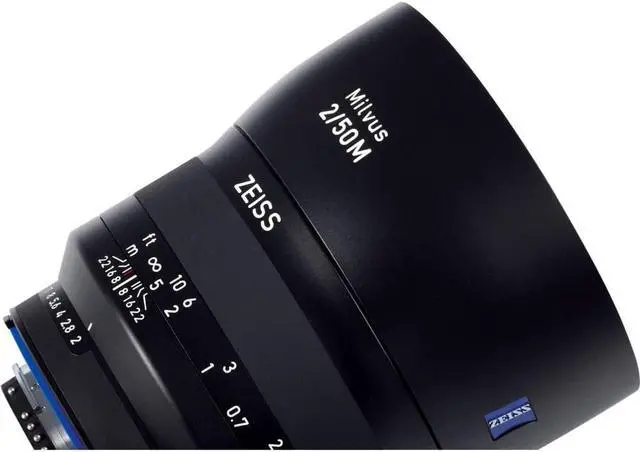 Alt view image 4 of 4 - Zeiss Milvus 50mm f/2M ZF.2 Lens for Nikon F - 2096-558 + Deluxe Lens Cleaning Kit Bundle