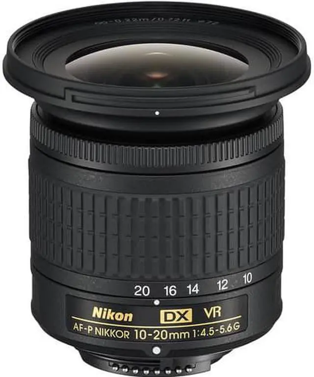 Alt view image 2 of 4 - Nikon AF-P DX NIKKOR 10-20mm f/4.5-5.6G VR Lens Includes Filter Kits and Tripod (Intl Model)