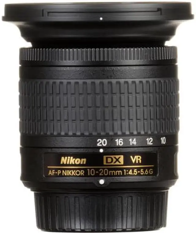 Alt view image 3 of 4 - Nikon AF-P DX NIKKOR 10-20mm f/4.5-5.6G VR Lens Includes Filter Kits and Tripod (Intl Model)