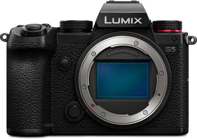 Alt view image 2 of 4 - Panasonic Lumix S5 Mirrorless Camera + 4K Monitor + 2 x 64GB Memory Card + More