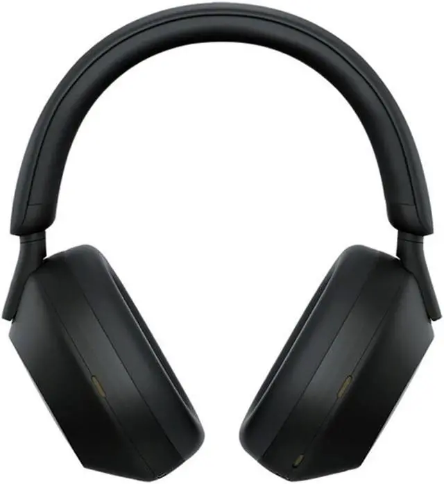Alt view image 3 of 8 - Sony WH-1000XM5 Noise-Canceling Wireless Over-Ear Headphones (Black), 30 Hours Playback Time, Hands-Free Calling, Alexa Voice Control - Kit with Charging Cube and Portable Charger