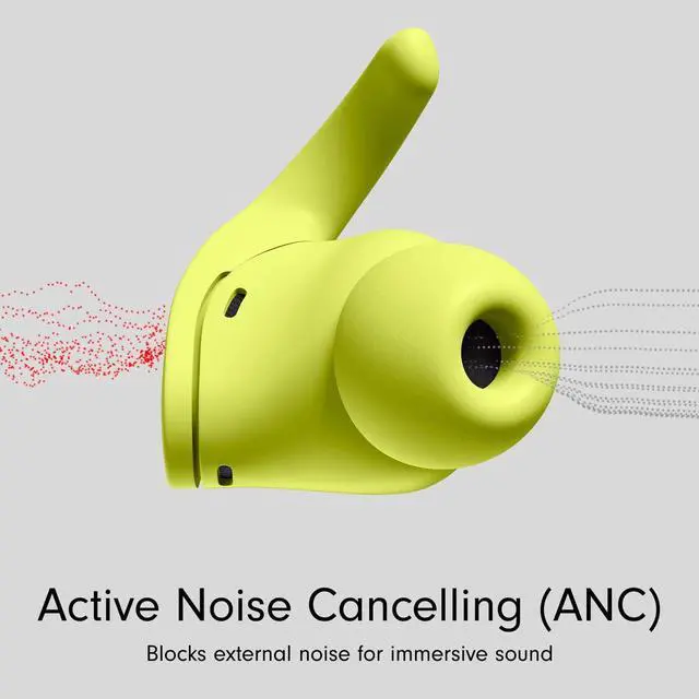 Alt view image 4 of 4 - Beats Fit Pro - True Wireless Noise Cancelling Earbuds MPLK3LL/A - Volt Yellow