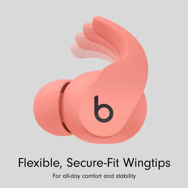 Alt view image 2 of 4 - Beats Fit Pro - True Wireless Noise Cancelling Earbuds MPLJ3LL/A - Coral Pink