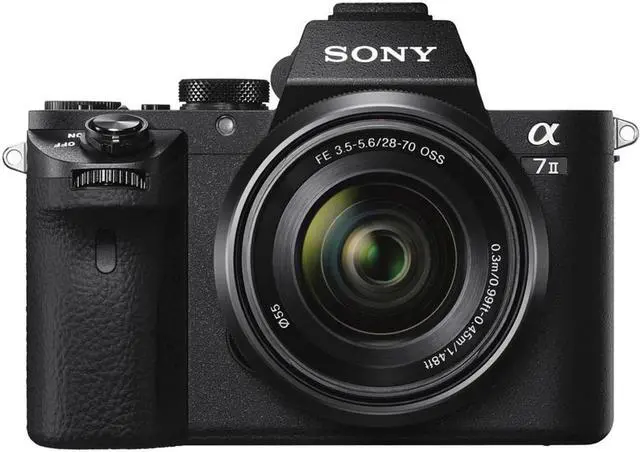 Alt view image 3 of 4 - Sony a7 II Mirrorless Camera with 28-70mm Lens + Filter Kit + Wide Angle + More
