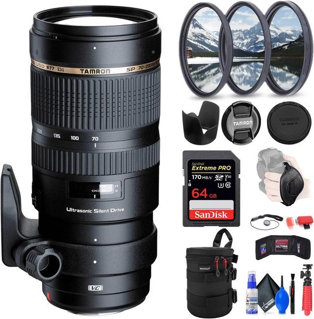 Tamron SP 70-200mm f/2.8 VC Zoom Lens for Nikon with Accessories Camera Lenses Newegg.ca