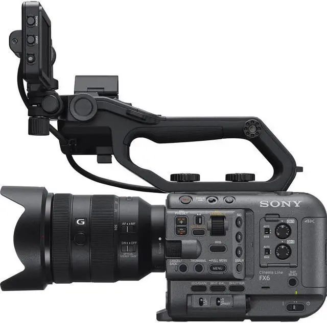 Alt view image 3 of 4 - Sony FX6 Digital Cinema Camera Kit with 24-105mm Lens + 160GB Memory Card + More