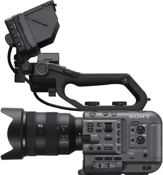 Alt view image 4 of 4 - Sony FX6 Digital Cinema Camera Kit with 24-105mm Lens + 160GB Memory Card + More