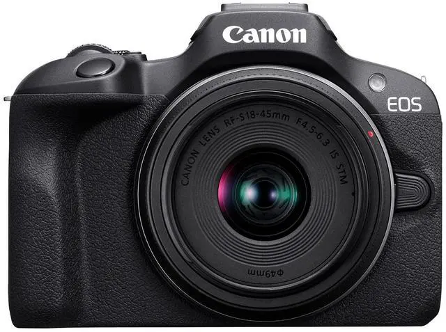 Alt view image 8 of 20 - Canon EOS R100 4K Video Mirrorless Camera 2 Lens Kit - Effective Sensor Resolution: 24.1 - CMOS - Display Diagonal Size: 3 - TFT display - The EOS R100 also can record Full HD video at up to 60 frames