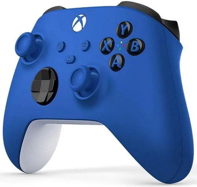 Alt view image 3 of 4 - 2-Pack Microsoft Xbox Wireless Controllers for Xbox Series X, Xbox Series S, Xbox One, Windows Devices - (Shock Blue)