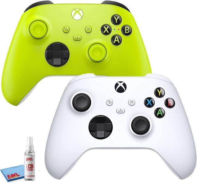2-Pack Microsoft Xbox Wireless Controllers Volt) Devices X, Electric S, (Robot Windows Series for Series One, Xbox Xbox Xbox - & White