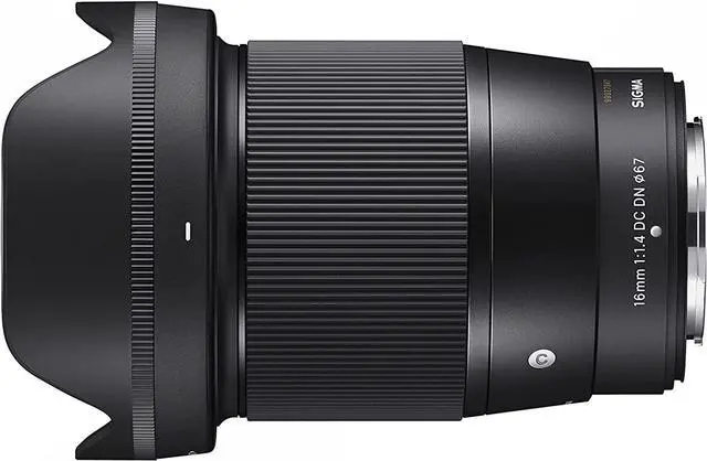 Alt view image 4 of 13 - Sigma 16mm f/1.4 DC DN Contemporary Lens for FUJIFILM X