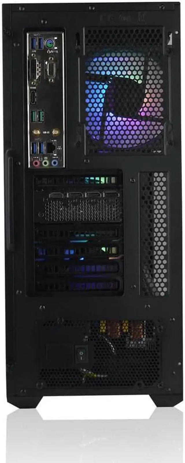 Alt view image 3 of 6 - AVGPC Reaper Series Gaming PC - AMD Ryzen 7 7800X3D, Radeon RX 7900 XTX 24G , 32GB 6000MHz DDR5, 2TB NVME M.2 SSD, 360mm AIO Liquid Cooler, ARGB Fans, Wifi/AC, TD500 Black Case, Windows 11