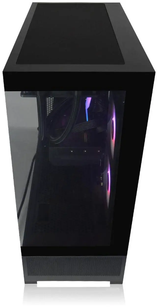 Alt view image 3 of 7 - AVGPC Whirlwind Gaming PC | AMD Ryzen 7 9700X Zen 5 | Nvidia Geforce RTX 5070 | 32GB 6000MHz DDR5 | 1TB NVME M.2 SSD | 360MM AIO Liquid Cooling | WiFi/AC | Windows 11 Home Black
