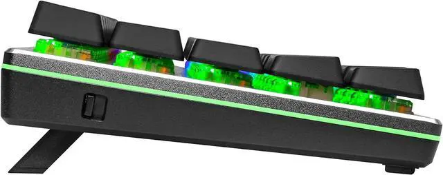 Alt view image 3 of 7 - Cooler Master SK622 Wireless 60% Mechanical Keyboard with Low Profile Blue Switches, Improved Keycaps, and Brushed Aluminum Design