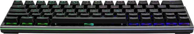 Alt view image 5 of 7 - Cooler Master SK622 Wireless 60% Mechanical Keyboard with Low Profile Blue Switches, Improved Keycaps, and Brushed Aluminum Design