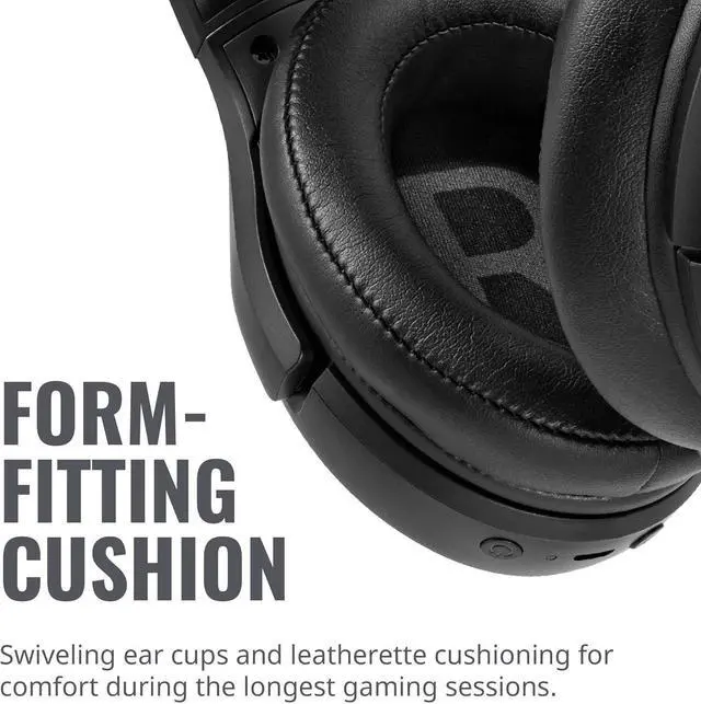 Alt view image 4 of 6 - Cooler Master MH670 Gaming Headset with 2.4GHz Wireless, Virtual 7.1 Surround Sound, and Multi-Platform Compatibility