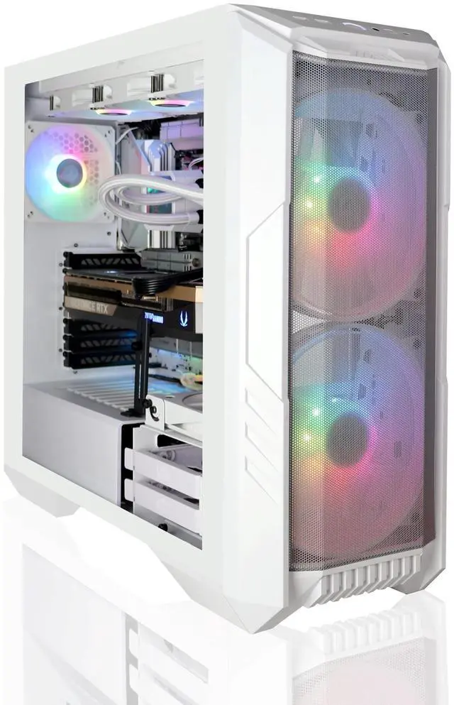 Main image of AVGPC FrostFire AI Workstation System AMD Ryzen 9 9950X CPU; AMD Radeon AI Pro R9700 - 32GB GDDR6; 64GB DDR5-6000MHz RAM; 2 TB Gen 5 M.2 NVMe SSD; Win 11 Pro