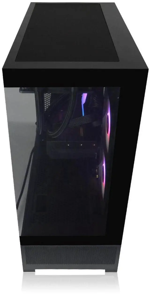 Alt view image 6 of 6 - AVGPC Whirlwind Gaming PC AMD Ryzen 7 7800X3D Zen5, Radeon RX 9070 XT, 32GB 5600MHz DDR5, 1TB NVME M.2 SSD, 360MM AIO Liquid Cooling, Wi-Fi/AC, Tempered Glass Case, Windows 11 Home Black
