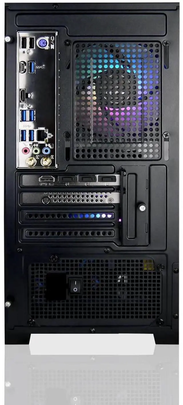 Alt view image 4 of 4 - AVGPC Mini-X Gaming PC - Intel I5 11400F up to 4.4 GHz, GeForce RTX 3060, 16GB RAM, 1TB M.2 NVMe SSD, Windows 11 Home Black