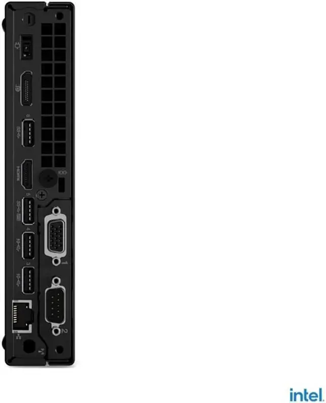 Alt view image 2 of 2 - Lenovo ThinkCentre M90q Tiny 8GB 256GB SSD Core i5-10500 4.60GHz Win10P, Black
