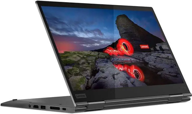 Alt view image 3 of 3 - Lenovo ThinkPad X1 Yoga Gen 5 14" Touch 16GB 256GB SSD Core i5-10310U 1.8GHz Win10P, Iron Gray