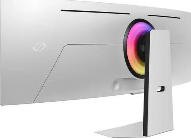 Alt view image 7 of 8 - SAMSUNG 49" Odyssey OLED G9 Curved Gaming Monitor 240Hz LS49CG954SNXZA - Black