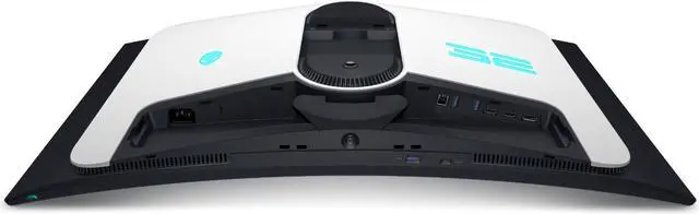Alt view image 3 of 4 - Alienware AW3225QF 31.6" Quantum Dot OLED 240Hz Curved Gaming Monitor, Lunar Light