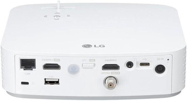 Alt view image 12 of 14 - LG Electronics PF50KA Full HD LED Smart Home Theater Projector with Built-In Battery - 600 Lumens - 100000:1 - 1920 x 1080 - White