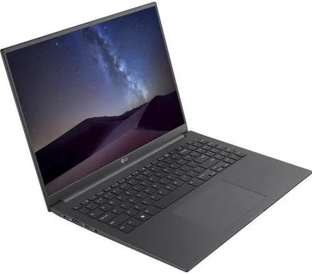 Alt view image 13 of 15 - LG Ultra PC U 16U70R-N.APC5U1 16" Notebook - WUXGA - 1920 x 1200 - AMD Ryzen 5 7530U Hexa-core (6 Core) 2 GHz - 16 GB Total RAM - 16 GB On-board Memory - 512 GB SSD - Charcoal Gray - AMD Chip - W