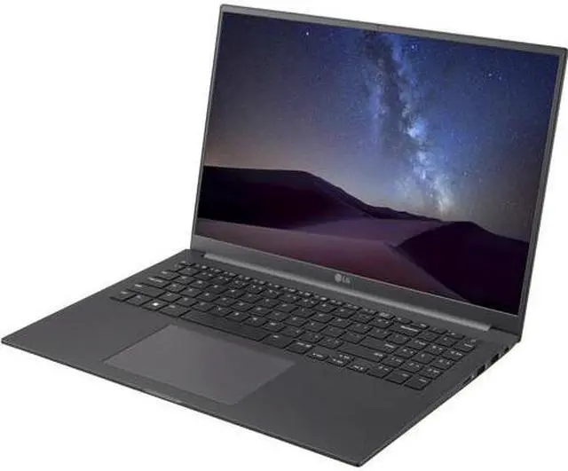 Alt view image 14 of 15 - LG Ultra PC U 16U70R-N.APC5U1 16" Notebook - WUXGA - 1920 x 1200 - AMD Ryzen 5 7530U Hexa-core (6 Core) 2 GHz - 16 GB Total RAM - 16 GB On-board Memory - 512 GB SSD - Charcoal Gray - AMD Chip - W