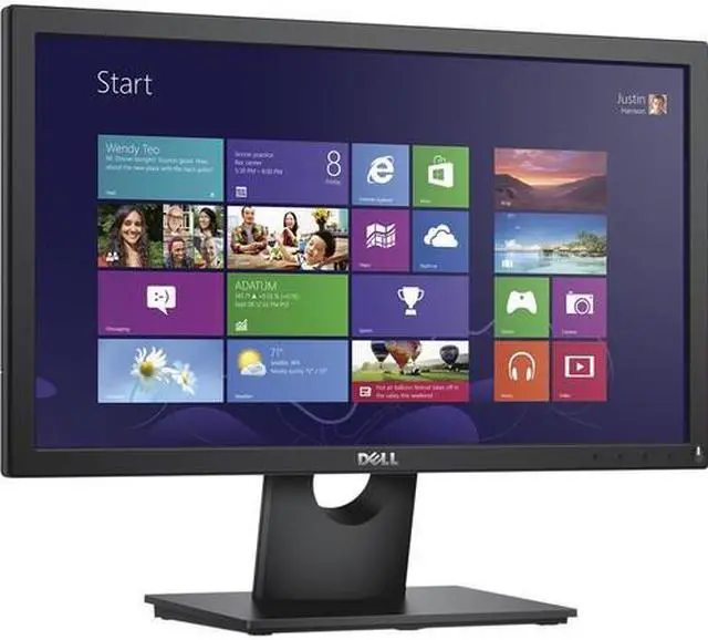 Alt view image 14 of 17 - Dell E2016HV Black 20" LCD TN Monitor, 1600 x 900, 600:1, 200cd/m2, D-Sub, VESA Mountable