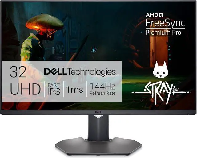 Alt view image 9 of 16 - Dell G3223Q 32" 4K HDR 144 Hz Gaming Monitor 3840 x 2160 1ms HDMI DP 1000:1