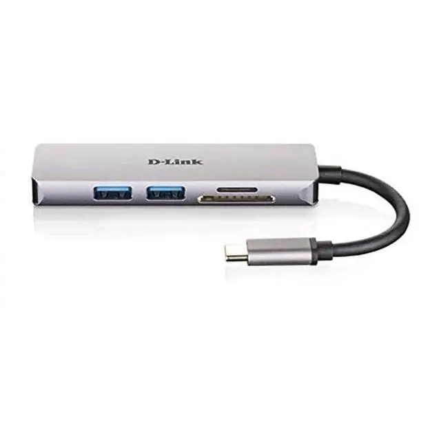 Alt view image 2 of 2 - D-Link DUB-M530-US Hub, Grey