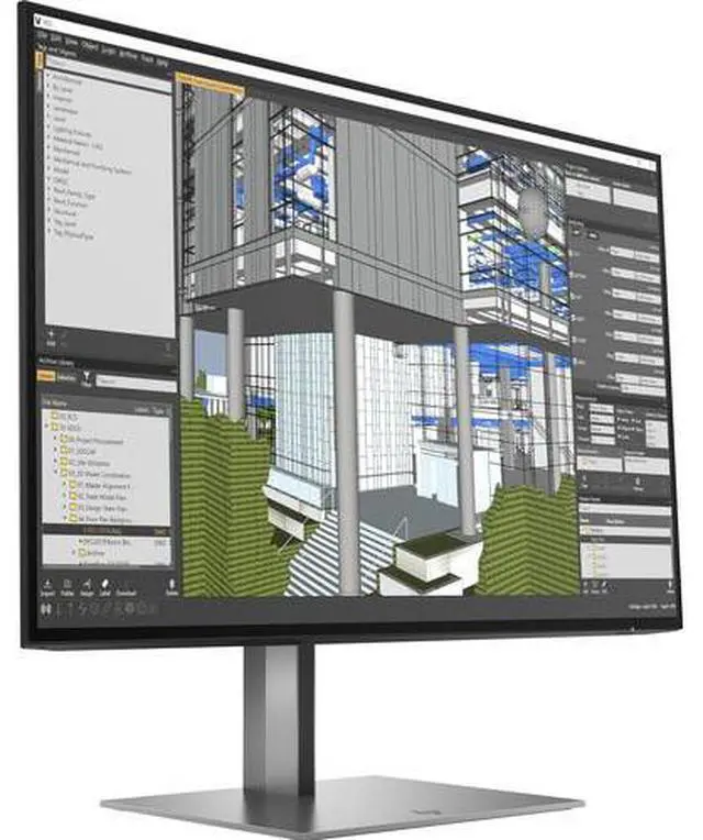 Alt view image 17 of 20 - HP Z24N 24" 60Hz  Full HD 1920 x 1080 16:9 IPS Monitor with HDMI