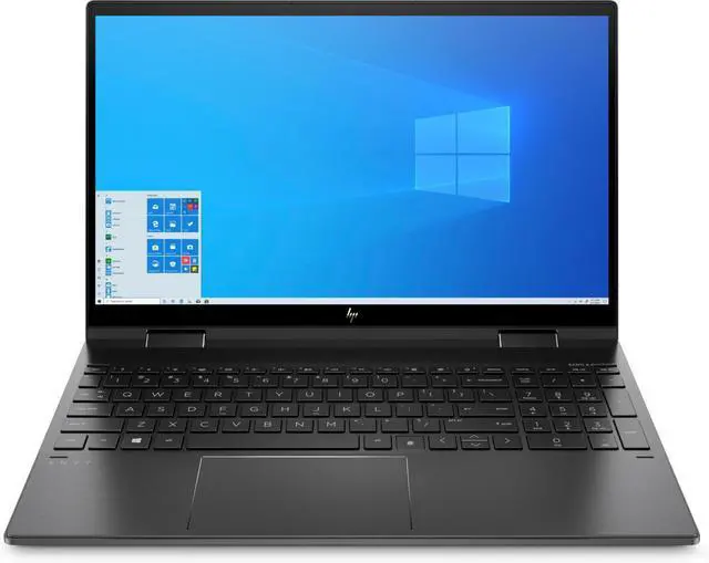 Main image of HP ENVY X360 15M-EE0013 15.6" Touch 8GB 256GB SSD AMD Ryzen 5 4500U 2.3GHz Win10H, Black