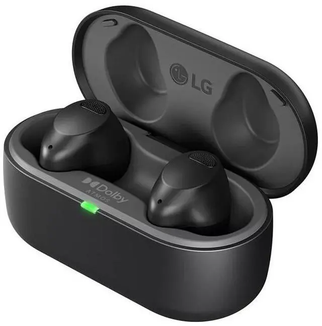 Alt view image 2 of 4 - LG TONE Free T80S Wireless Bluetooth Earbuds Dolby Atmos, Black