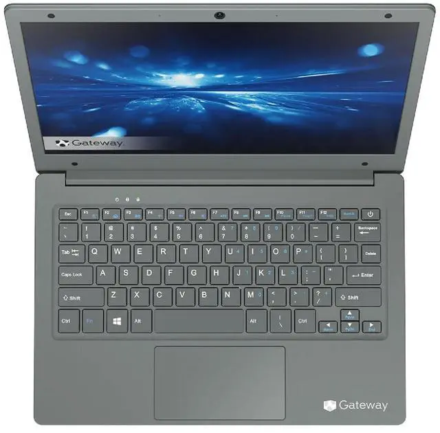 Alt view image 3 of 4 - Gateway GWTN116-3BK 11.6" HD Celeron N4020 1.1GHz Intel UHD Graphics 600 4GB RAM 64GB SSD Win 10S Home, Gray