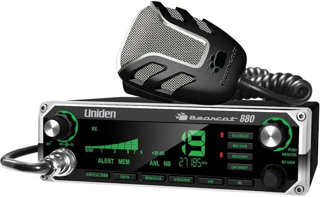 Main image of Uniden BC880 40 Channel CB Radio With 7 Color Scanner