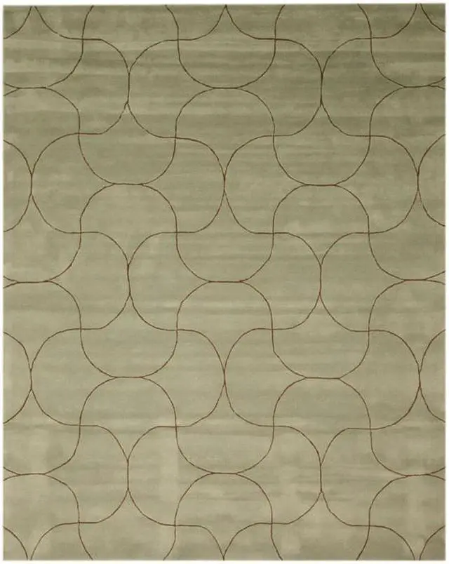 Alt view image 7 of 9 - Hand Tufted Santana Abstract Wool Rug (5' x 8')