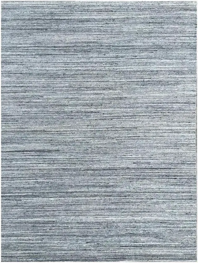 Alt view image 3 of 7 - Durable and Stylish Hand-Knotted Wool NATURAL GREY Modern Contemporary Lori Baft Gabbeh Solid Color Rectangular Area Rugs