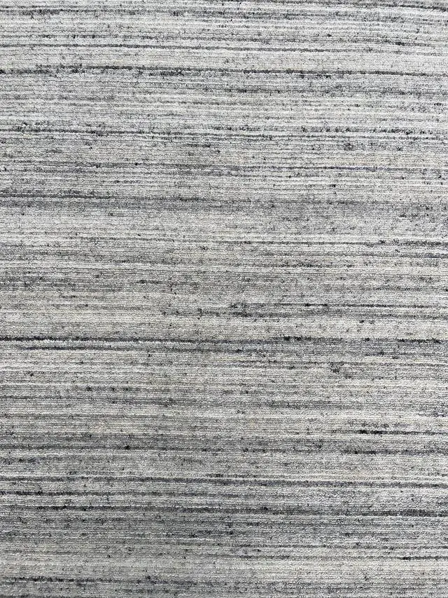 Alt view image 6 of 7 - Durable and Stylish Hand-Knotted Wool NATURAL SILVER Modern Contemporary Lori Baft Gabbeh Solid Color Rectangular Area Rugs