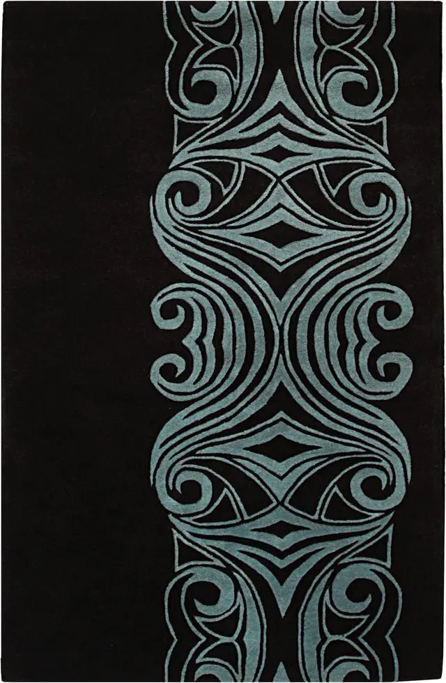 Alt view image 5 of 7 - Hand-Tufted Wool Brown Transitional Transitional Wiled Tufted Rug, Made in India