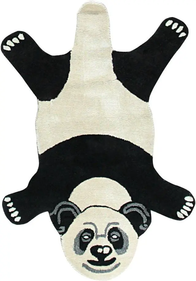 Alt view image 2 of 7 - Panda Playtime Whimsical Rug