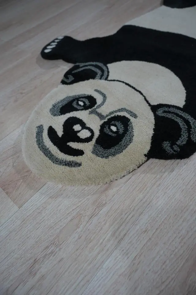 Alt view image 5 of 7 - Panda Playtime Whimsical Rug