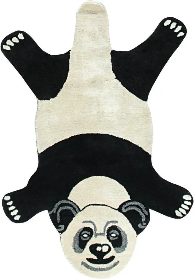 Alt view image 7 of 7 - Panda Playtime Whimsical Rug