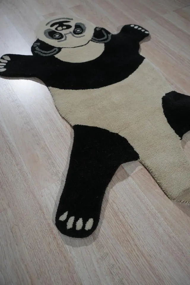 Alt view image 6 of 7 - Panda Playtime Whimsical Rug